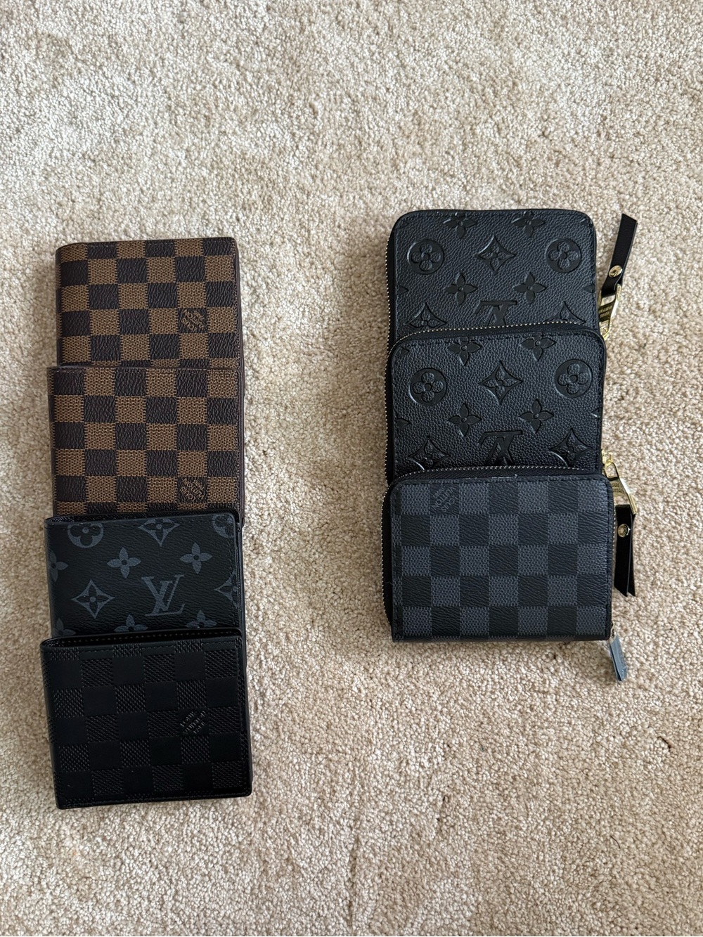Men’s and women’s wallets
